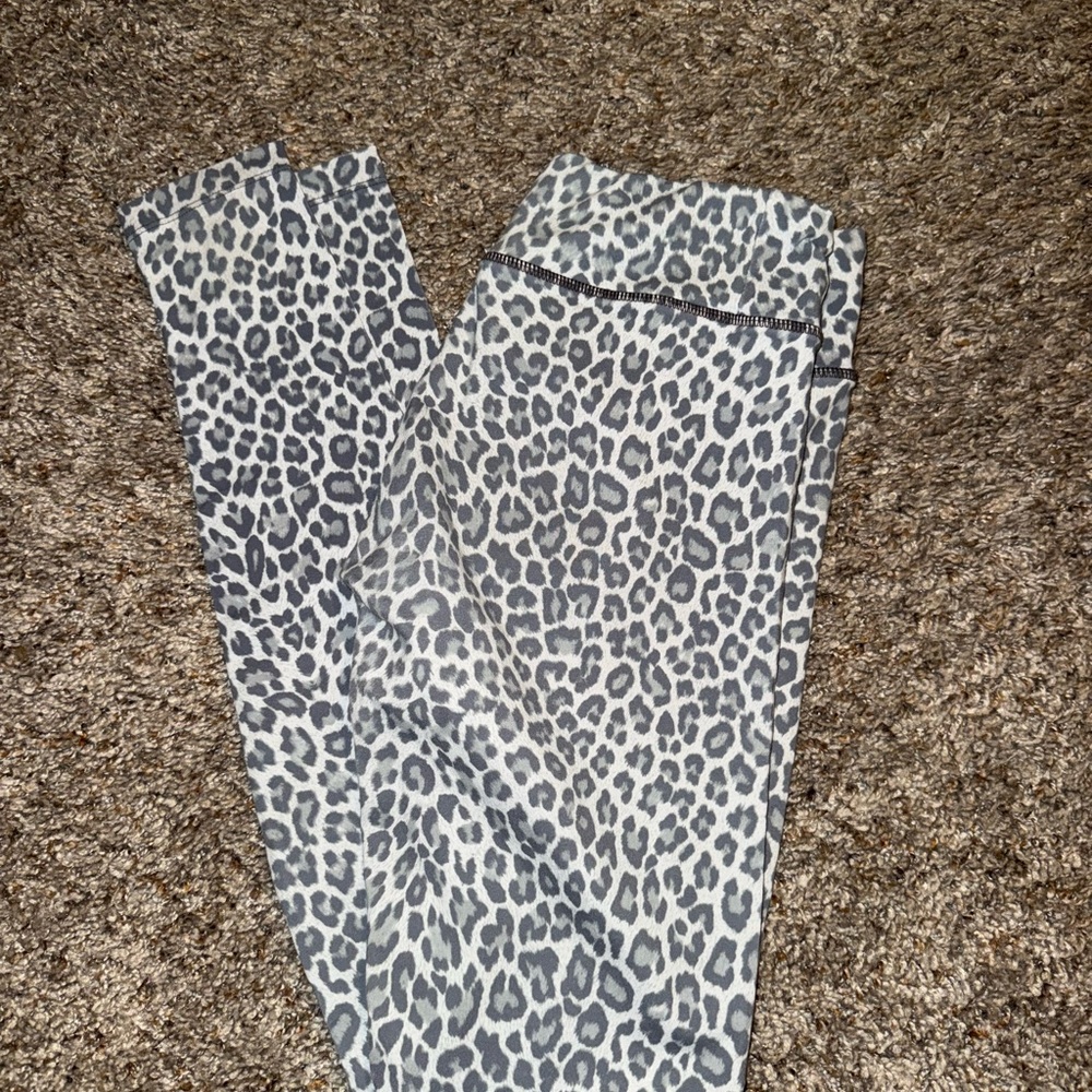 KiraGrace Snow Leopard Full Length Leggings